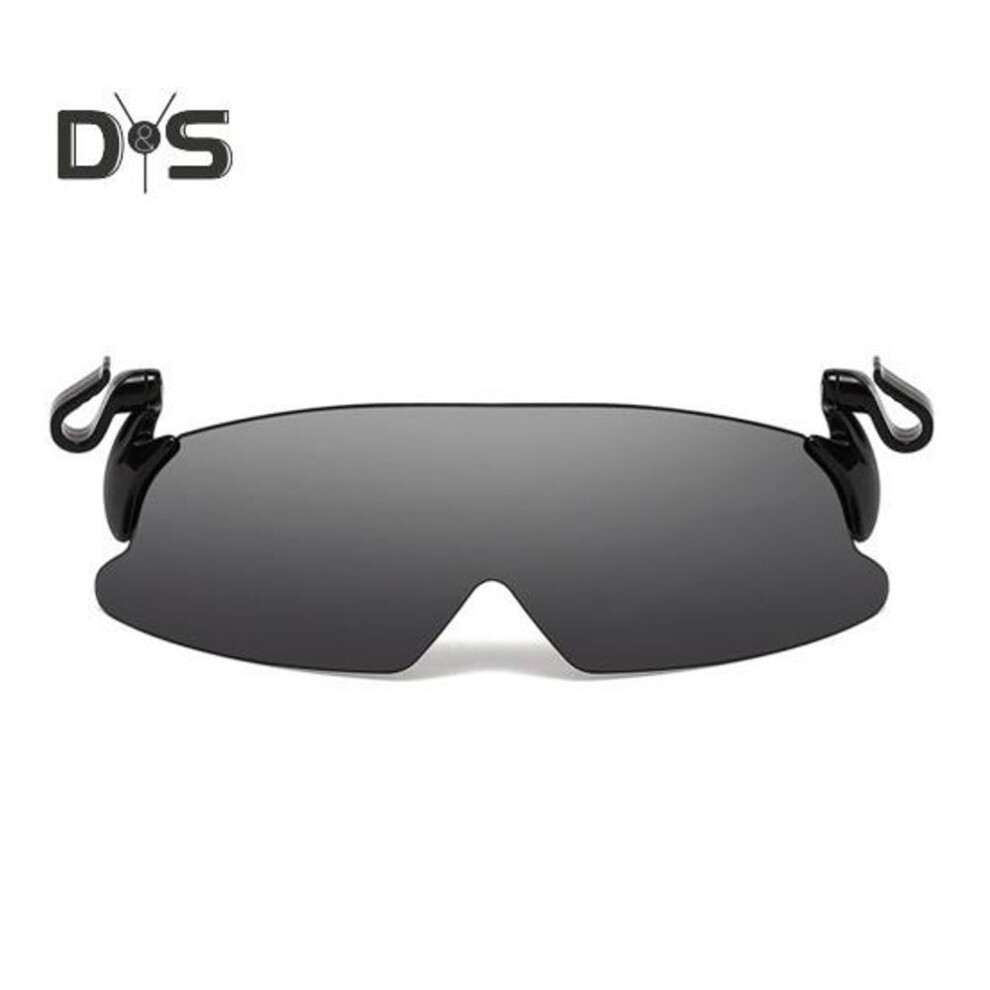 Clip Cap Sunglasses Anti-UV Block Sunlight Anti-slip Travel Hat Clipping on Sunglasses Outdoor Cycling Hiking Golf Polarized Eyewear Hat Goggles