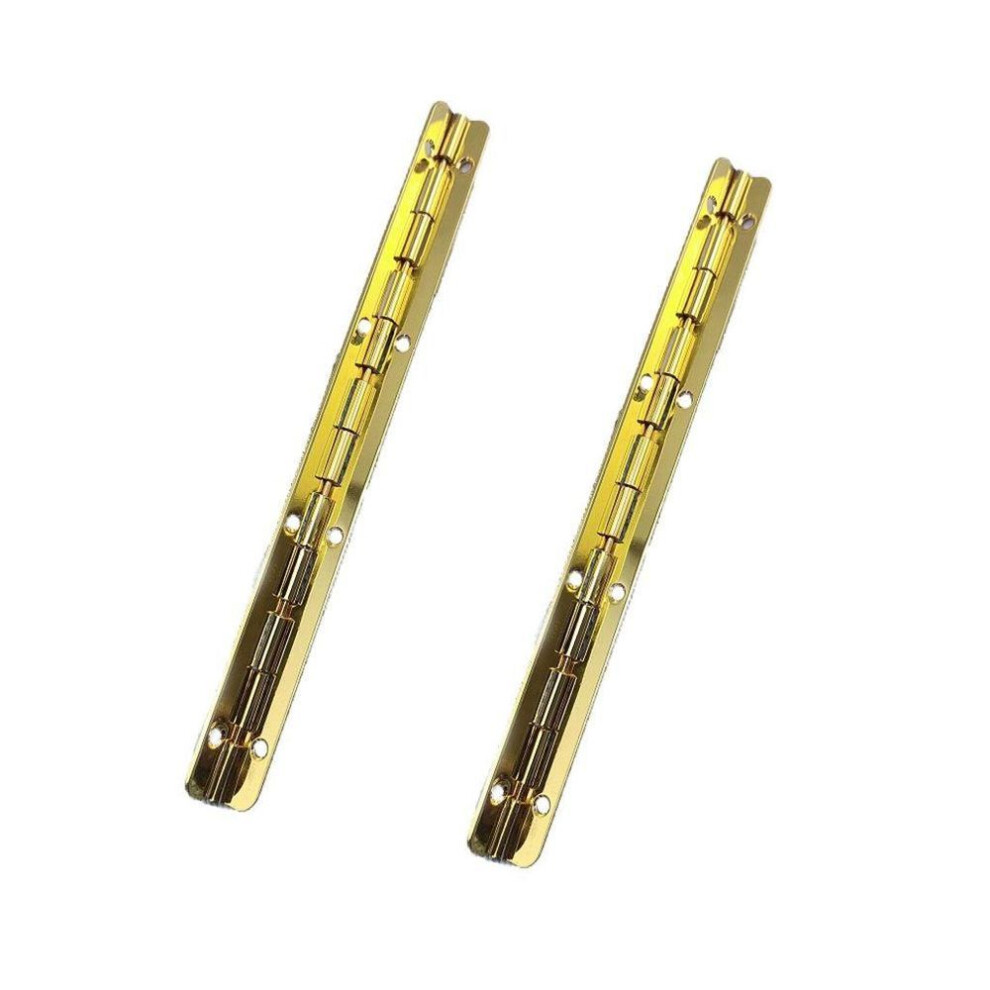 (150mm) Vintage 2 pcs Heavy Duty Mini Golden Hinges Furniture Fittings Jewelry Box Hinge Cabinet Hardware