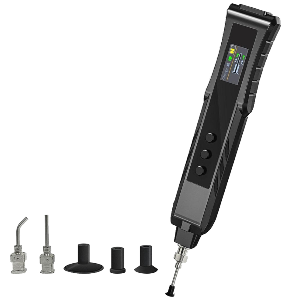 Stylo aspirateur électrique HR35, portable, pour la fabrication de bijoux, écran TFT