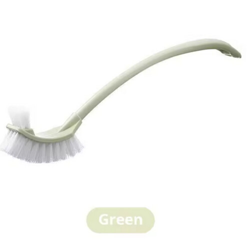 Multi-Function Double-Head Toilet Brush with Soft Curved Bristles, Long-Handle Corner Cleaning, Eco-Friendly, Blue 1