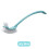Multi-Function Double-Head Toilet Brush with Soft Curved Bristles, Long-Handle Corner Cleaning, Eco-Friendly, Blue 4
