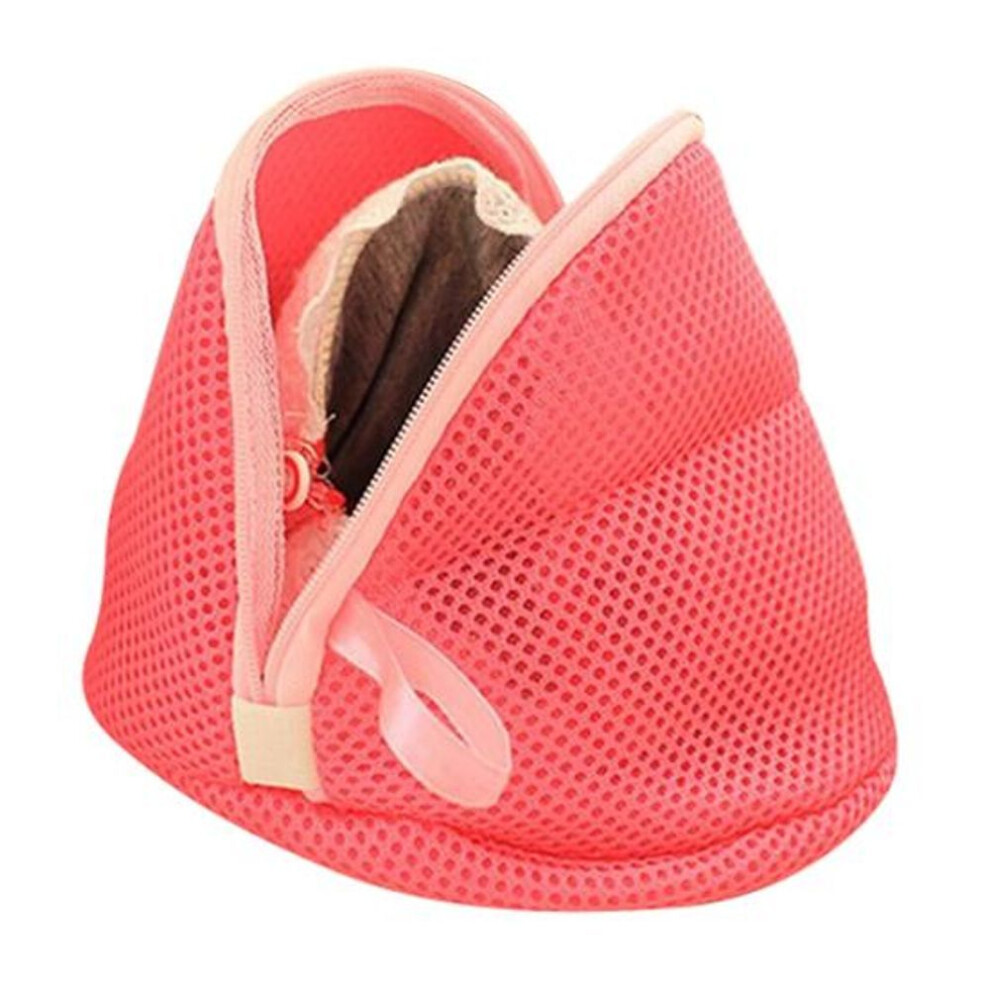 DYS Durable Folding Washing Bag Triangle Shape Underwear Bra Protection Laundry