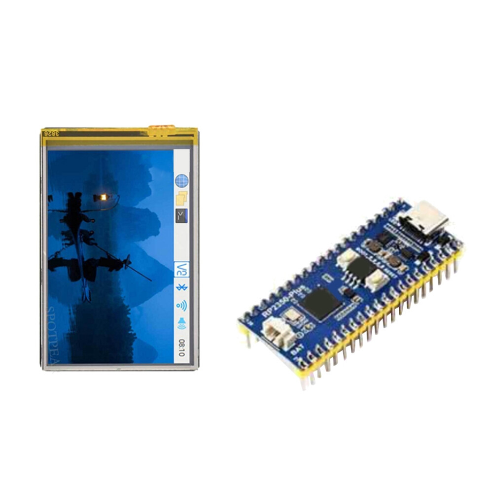 3.5Inch Rpi Lcd (G) With Rp2350-Plus 320X480 Touchscreen Light 4851529693589