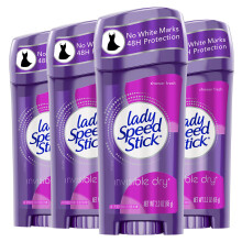 Lady Speed Stick Invisible Dry Antitranspirant Deodorant Shower Fresh - 60 ml, 48 Stunden Schutz