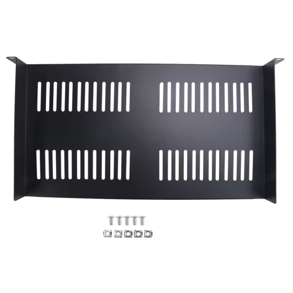 1U Server Rack Mount Shelf Vented Cantilever Tray 4851529601522