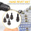 Dado per rivetto manuale M3-M8, dado con testa semplice, strumento per rivetti Rivnut 3