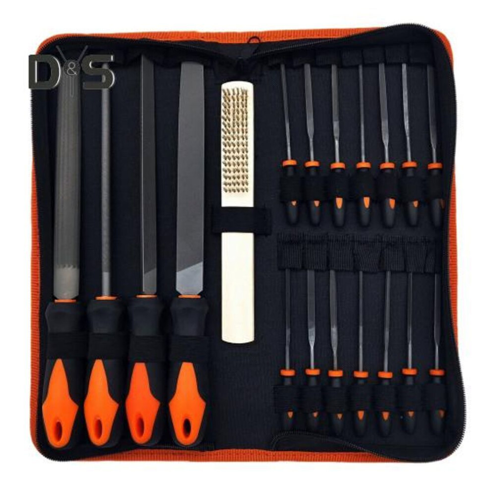 Woodworking Files Carving Tools Kit High Carbon Steel Files Compact Portable Multi-functional Metal Wood File Rasp Set