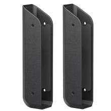 2pcs Wall & Under Desk Laptop Mount Holder,Anti-Scratch Pads