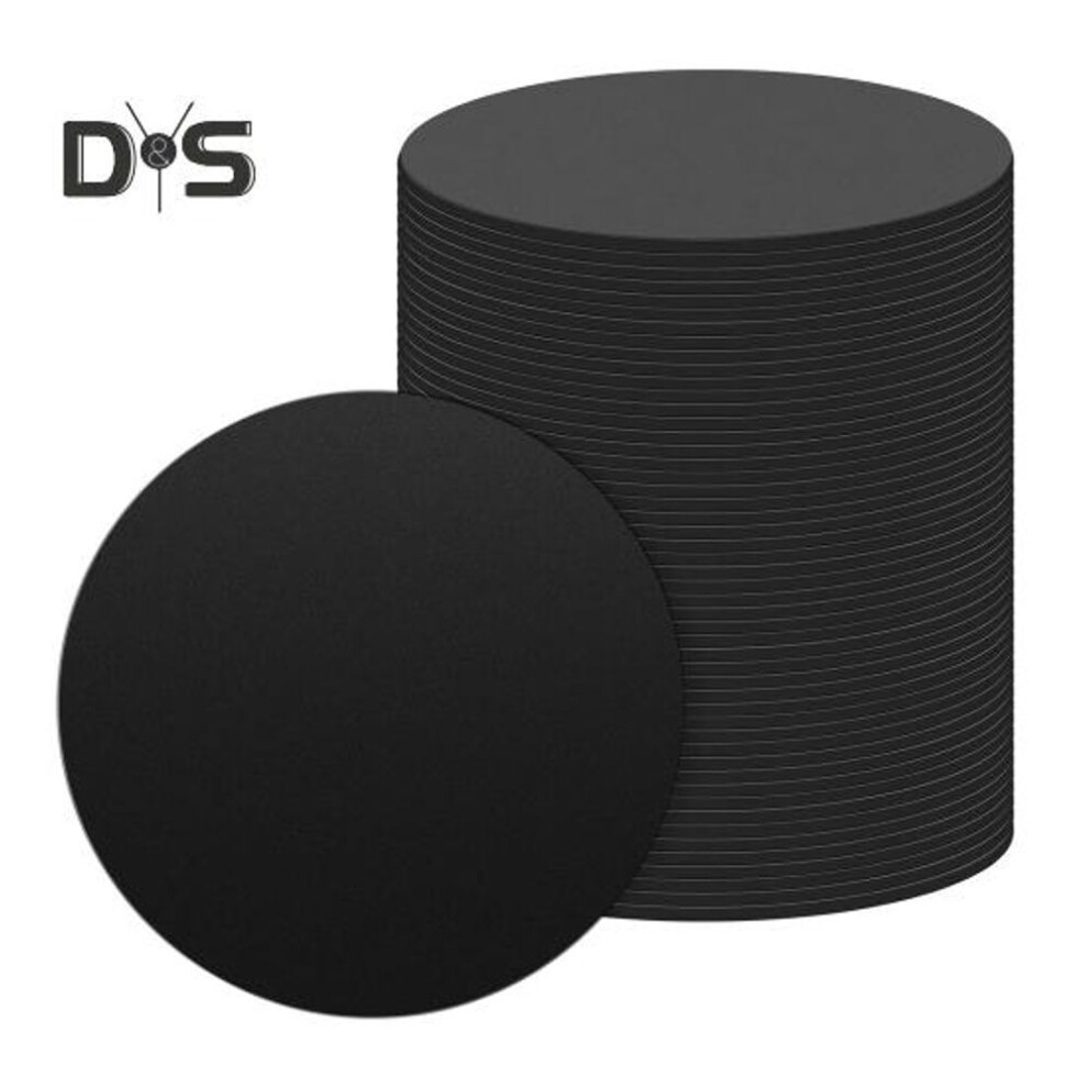 50 Pcs Billiard Pool Table Leg Shims 3" Diameter 0.06'' Thickness Rubber Pool Table Foot Pads Billiards Table Leveler Kit