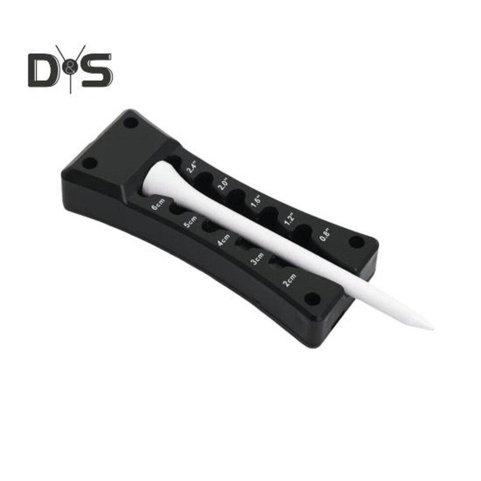 Golf Tee Height Adjuster with Golf Divot Repair Tool And Tee Holder 3-in-1 Golf Tee Lifter Measuring Tool for Height Setup