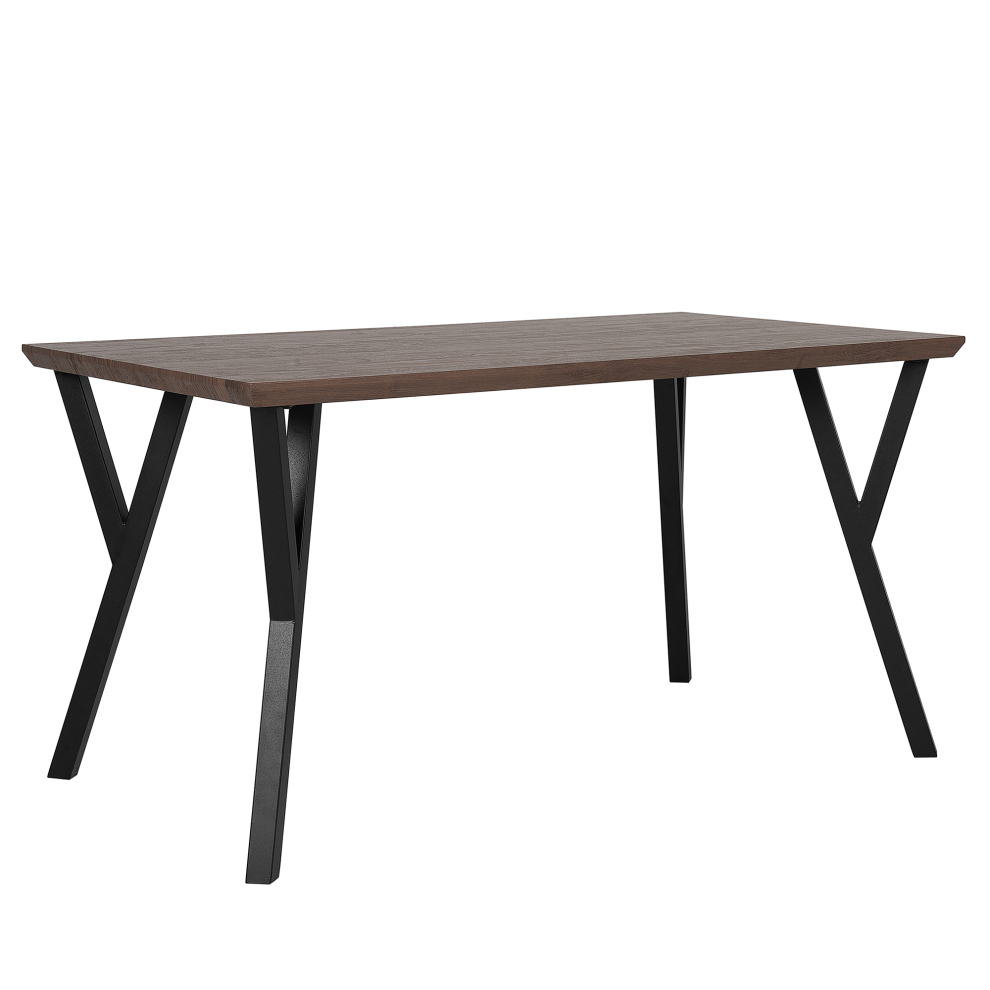 Dining Table BRAVO Dark Brown 140 cm 80 cm