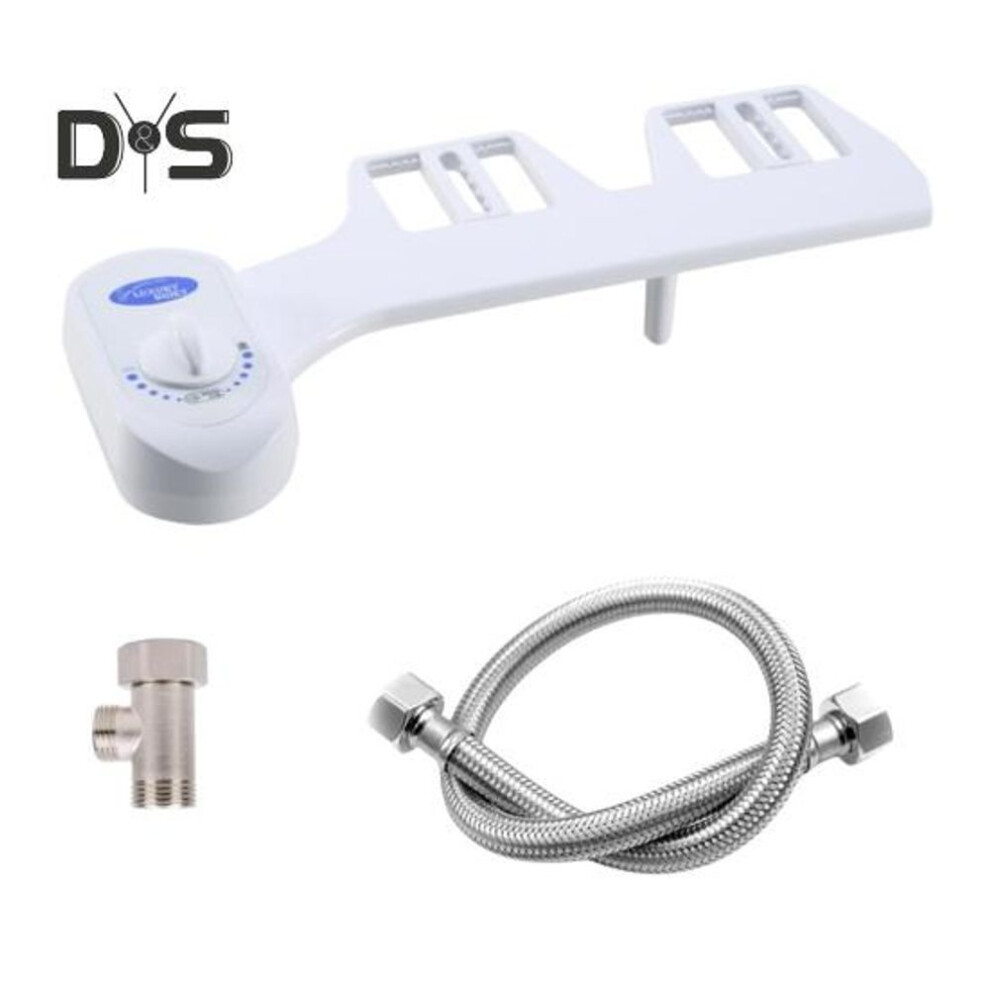 (as the picture, A) Non-electric Bidet Self-cleaning Nozzle Rear Wash Hygienic Protection Adjustable Water Pressure Bidet Attachment For Toilet Seat