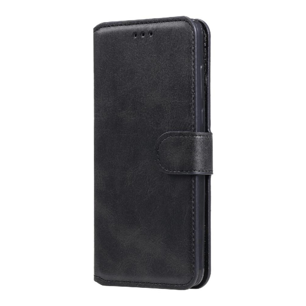 (Black) Flip Case For Oppo Find X5 Pro Flip Cover Magnetic Closure Card Slots Precise Cutouts Black 764563515073