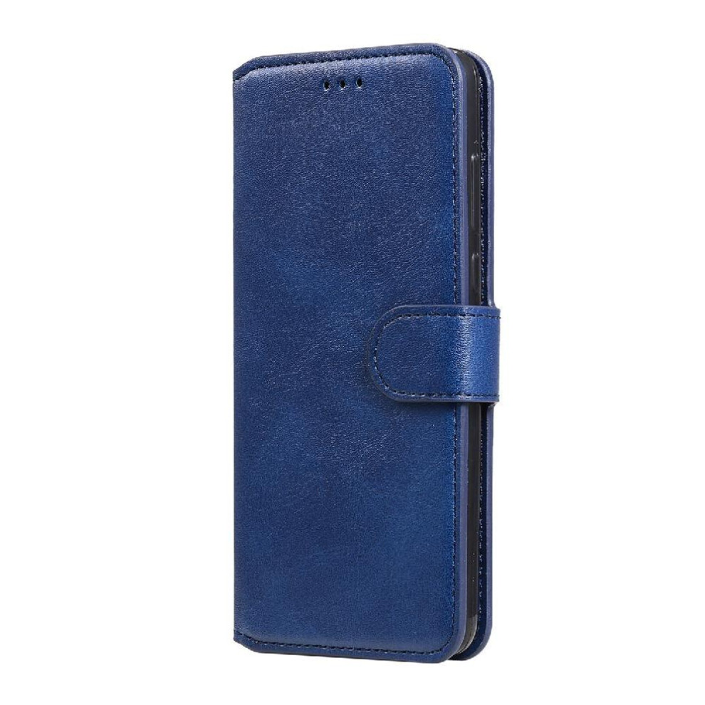 (Blue) Flip Case For Oppo Find X5 Card Slots Precise Cutouts Flip Cover Magnetic Closure Blue 764563515158