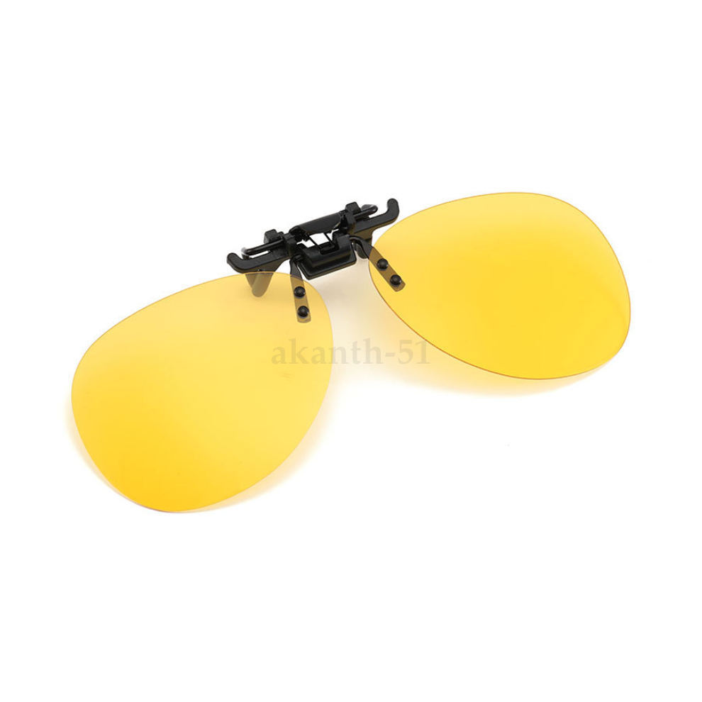 (Night Vision) Polarized Clip-on Sunglasses Anti-Glare Driving Glasses-image-OPC-PH9FBHH-NEW