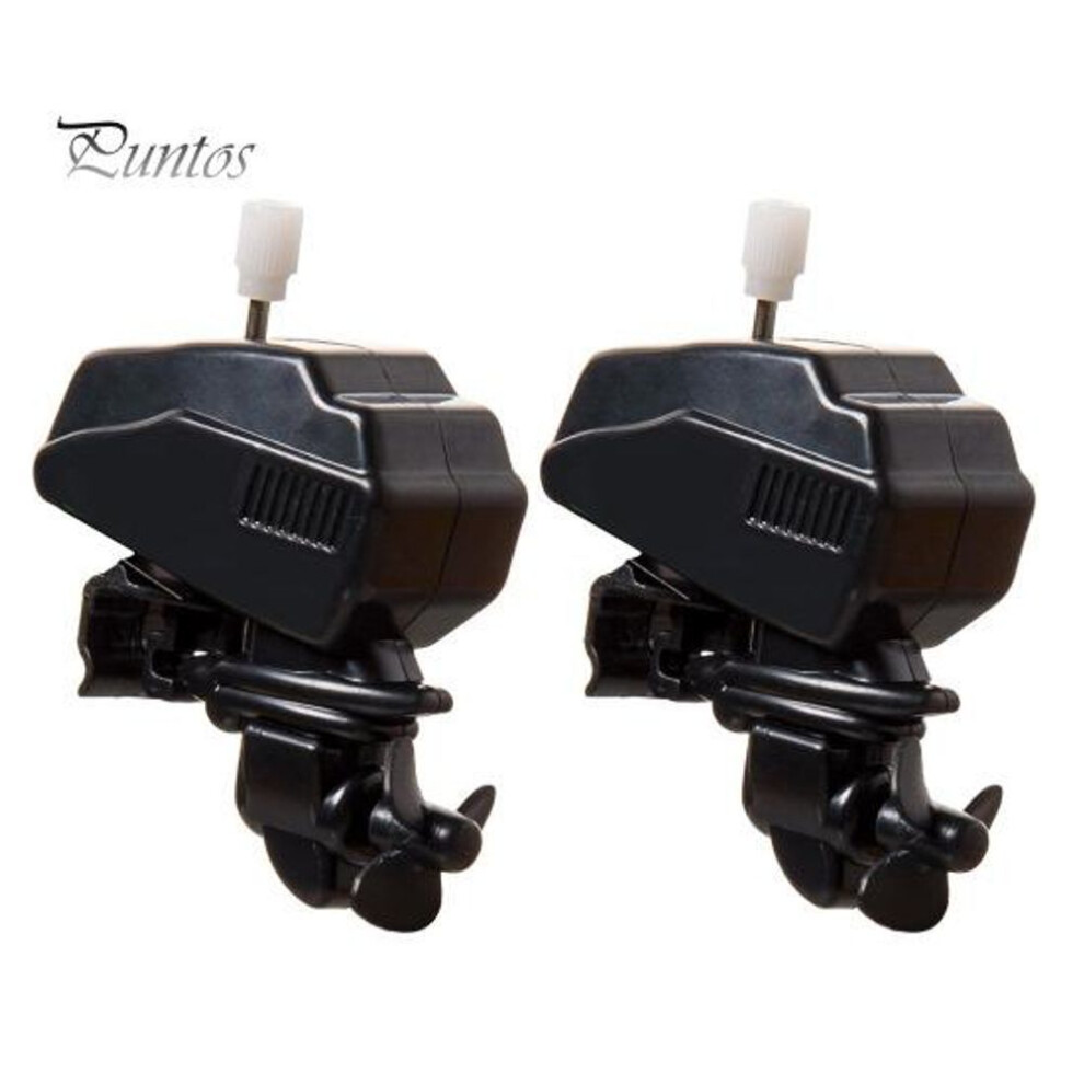 (as the picture, 2pcs) Boat Motor Coffee Stirrer Mug Attachment Coffee Mixer With Stainless Steel Clip Propeller Penetrates Deeply For Thorough Mixing Gift For Coffee Lovers