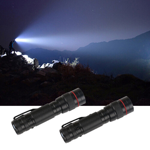 High Power 1200000LM LED Flashlight Bright Torch USB Rechargeable 1