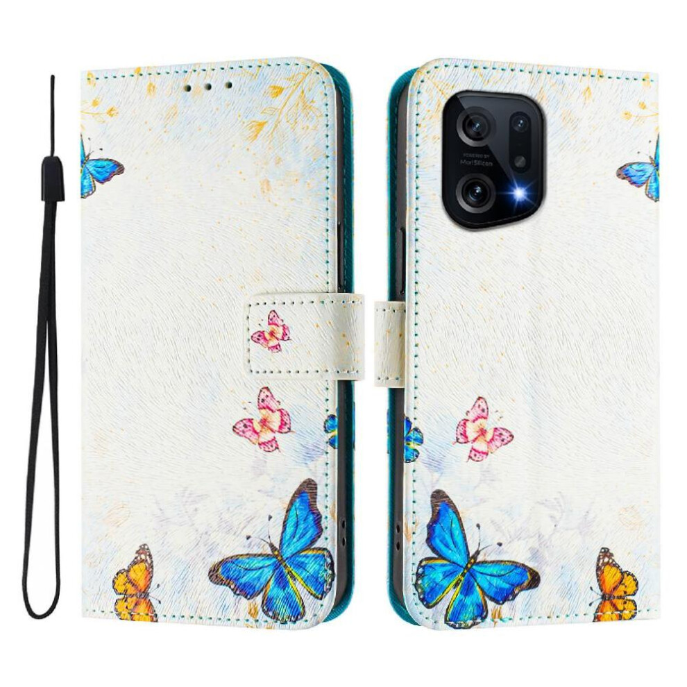 (Ohter) Case For Oppo Find X5 Pu Leather Pattern Flip Cover With Credit Slot Wallet 764563515820