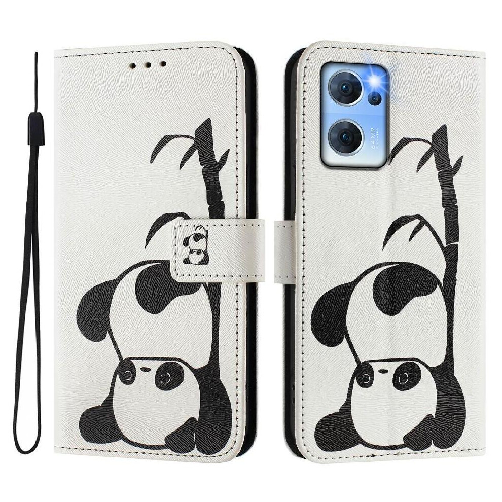 (C1 ) Case For Oppo Find X5 Lite Wallet Cover With Credit Slot Card Holder Pattern Flip Pu Leather 764563516414