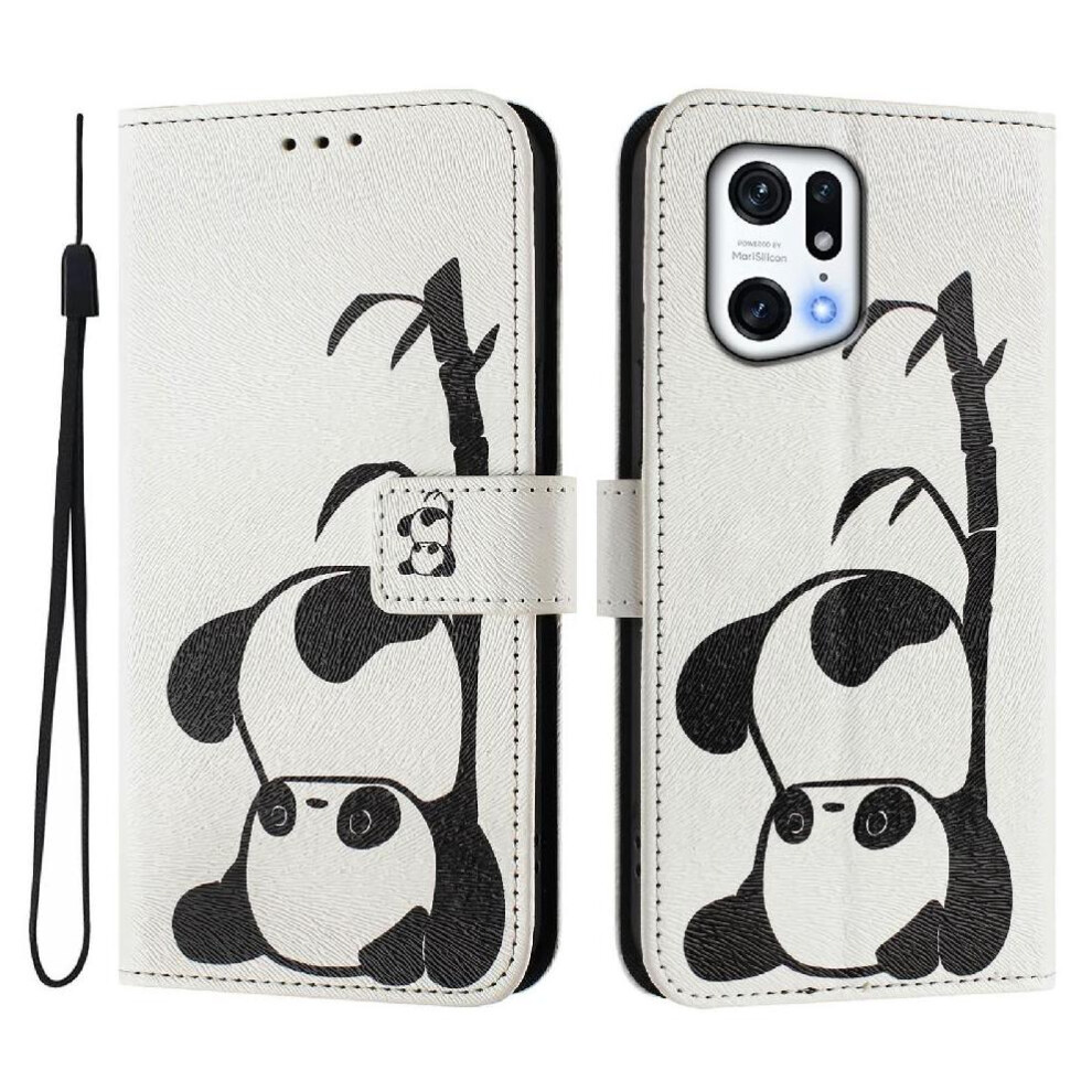 (C1 ) Case For Oppo Find X5 Pro With Credit Slot Pattern Flip Pu Leather Wallet Cover Card Holder 764563516537