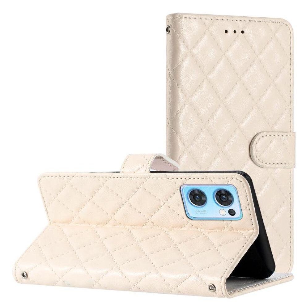 (White) Flip Case For Oppo Find X5 Lite Pu Leather Wallet Magnetic Folio Tpu Shockproof Kickstand Card Slots Holder White 764563519033
