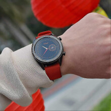 (As show, One size) Watch Strap 18mm 19mm 20mm 21mm 22mm. Quick Release Silicone Watch Bands For Men
