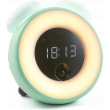 (As show, One size) Little Alarm Clock Kids Bedroom Led Room Electronic Induction Small Alarm Clock