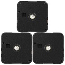 (As show, One size) 3pcs Durable Professional Replacement Clock Movement Clock Mechanism Watch Accessories