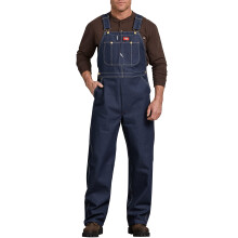 Salopette in Denim per Uomo Dickies, Indigo Rigid, 40 x 36