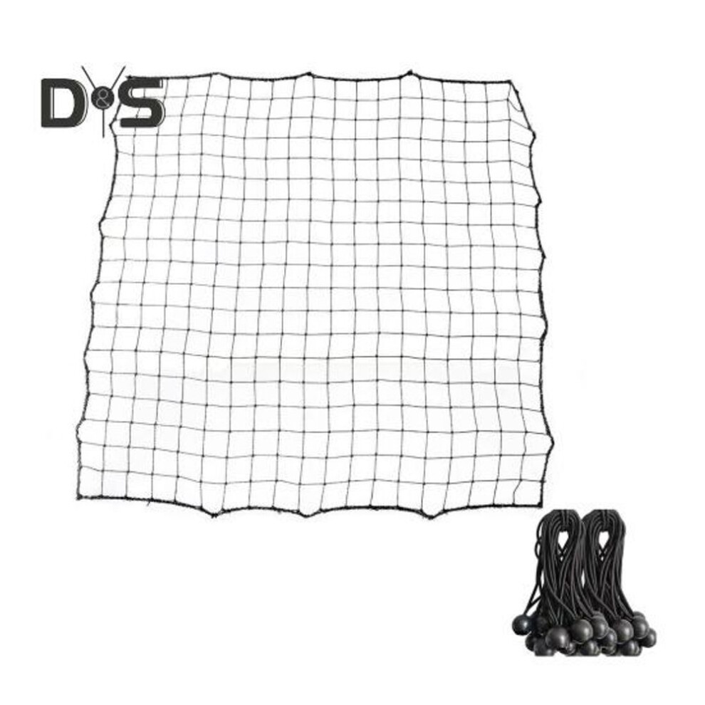 Soccer Rebounder Net With 20 Elastic Ropes Kickback Football Practice Net Target Goal Rebound Net Beginner Training Aid