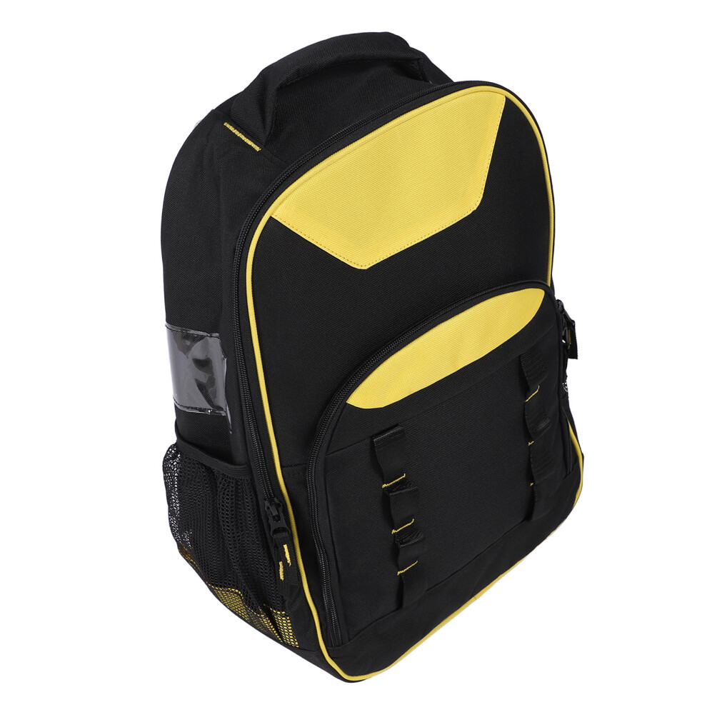 Tool Backpack Oxford Cloth Multifunctional Molded Base Water Proof Tool Bag Backpack for Electrician-image-OPC-PH9FJ7Y-NEW