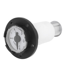 Gas Gauge Cap 100mm Aluminum Alloy PP, 5% Accuracy