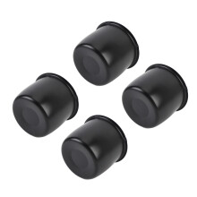 Car Wheel Center Caps 4.25 Inch Steel Push Through Hub Covers for Truck RV SUV