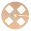 1/4 5in Aluminum Empty Reel - Gold, 4-Hole 3