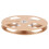 1/4 5in Aluminum Empty Reel - Gold, 4-Hole 12