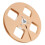 1/4 5in Aluminum Empty Reel - Gold, 4-Hole 9