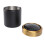 Small Desktop Trash Can 304 Stainless Steel Black 7