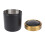 Small Desktop Trash Can 304 Stainless Steel Black 9