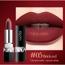 (05#) SADOER Velvet Matte Lipstick Not Easy to Fade Lipstick
