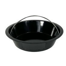 Kamaster Ash poate cu mner pentru XLarge Big Green Egg Charcoal Cenu?a Colector trebuie sa aiba oua verzi mari Accesorii din o?el carbon o?el cu