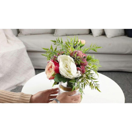 Wedding Decoration Hydrangea Simulation Hydrangea Head 2pcs Fake Flowers Head for Wedding 2