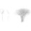 50 Stems 16cm Artificial Bouquet Acrylic Bead Drops Spray (white) 1