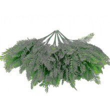 Fern Artificial Plant-fake Shrub Simulation Greenery Bushe Floral Arrangement