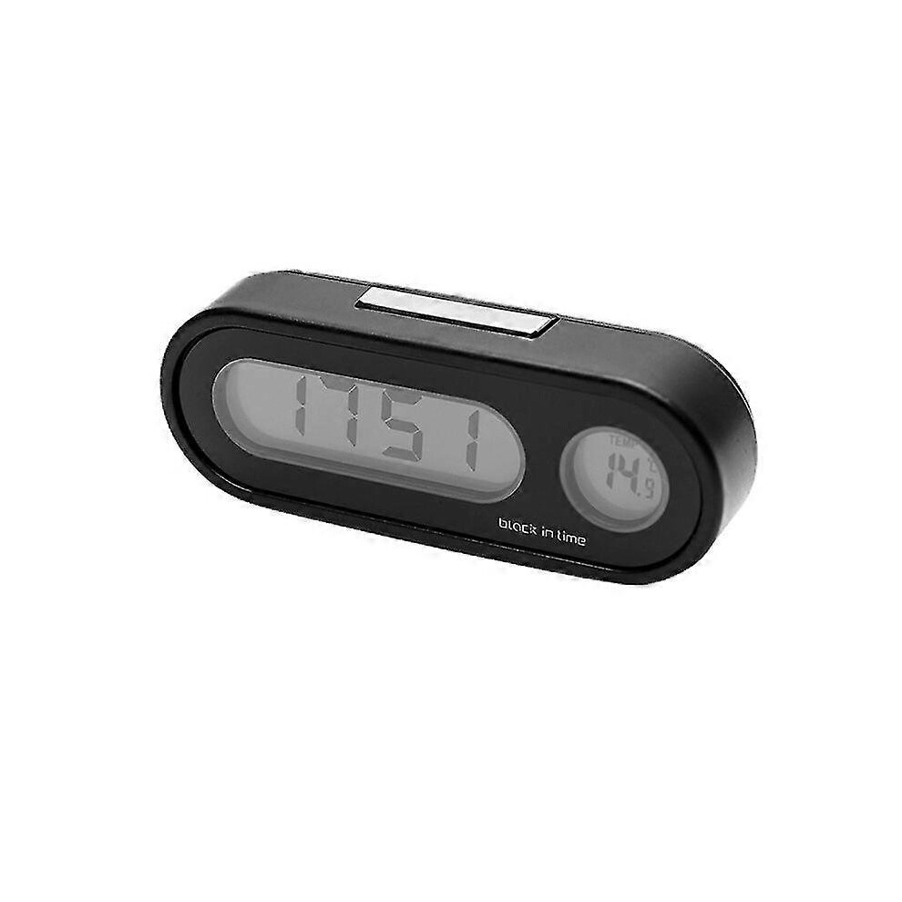 (As show, One size) Car Clock And Thermometer, 2 In 1-image-OPC-PH9FM68-NEW