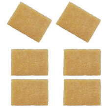 (As show, One size) 6PCS Rubber Cement Eraser, Glue Runner Eraser, Glue Residue Pick-Up Eraser compatible with Removing Adhesive and Residues