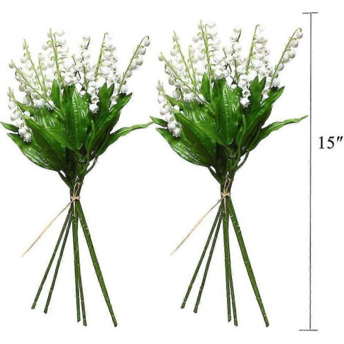 Lily Of The Valley Artificial Plastic Bouquet for Decor 1