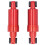 1 Pair Rear Shock Absorber, Electric Scooter, Red 2