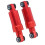 1 Pair Rear Shock Absorber, Electric Scooter, Red 7