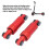 1 Pair Rear Shock Absorber, Electric Scooter, Red 4