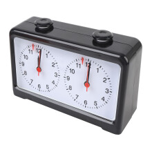 Mechanical Analog Chess Clock, ABS, 1x AA, Quiet